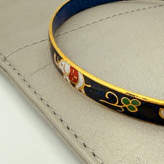 Emaille cloisonné armband met olifantenmotief