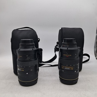 2x Camera lens, Nikon, AF VR 80-400mm  1:4.5-5.6D