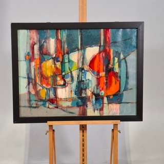 Schilderij, J. Jongens, Schepen I