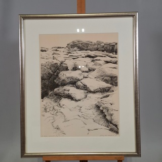 Kunst schilderijen beelden Kunst, A. Van Lieshout, Col de la Vayede 4/