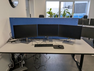 3x Beeldscherm HP