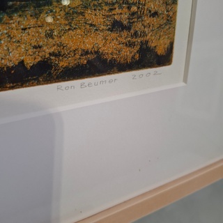 Afbeelding in lijst, Ron Beumer, Tharon Plage II 6/20, 2002