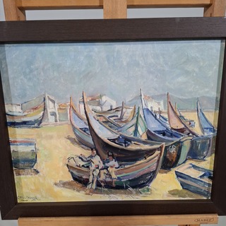 Schilderij, E. Van Ijseldijk