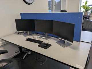 3x Beeldscherm HP