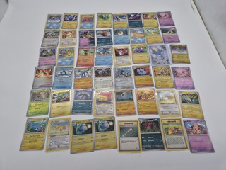 Ca. 48x Pokémon kaarten: vintage, zeldzaam, holo’s en overig