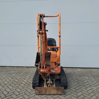 Graafmachine 1,1t binnendraaier, Kubota, U10-3 VHG, 2015