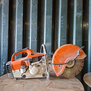 Motor doorslijpmachine Stihl, TS400, bouwjaar 2005