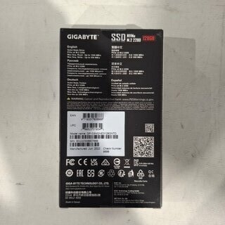 4x SSD Kaart 128GB, Gigabyte, NVMe M.2 2280, 2022