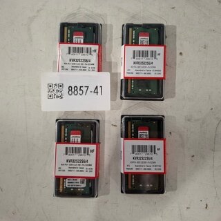 4x Geheugenmodule 4GB, Kingston, KVR32S22S6/4