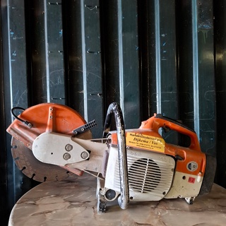 Motor doorslijpmachine Stihl, TS400, bouwjaar 2005