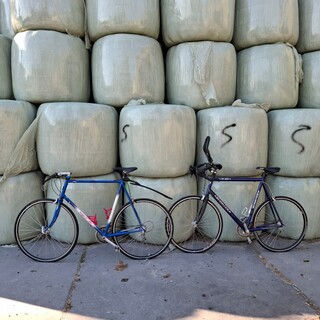 2x Wielrenfiets Koga-Miyata en Scholten, Flyer en SC550