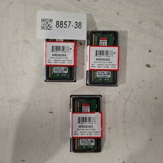 3x Geheugenmodule 8GB, Kingston, KVR32S22S6/8