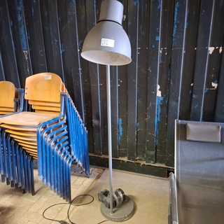 Vloerlamp met buitenlamp