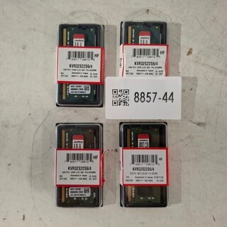4x Geheugenmodule 4GB, Kingston, KVR32S22S6/4