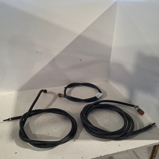 2x Rubberen persluchtslang, Optimit, Air hose 20 bar