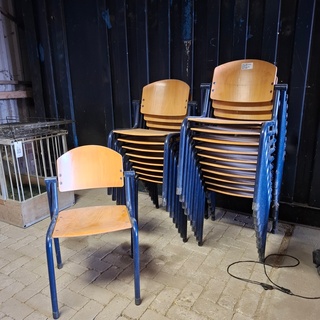 Ca. 19x Stapel stoel