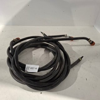 2x Rubberen persluchtslang, Optimit, Air hose 20 bar