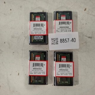 4x Geheugenmodule 4GB, Kingston, KVR32S22S6/4