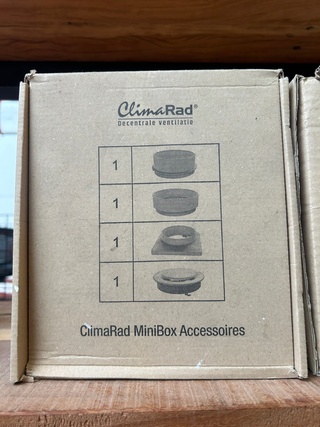 ClimaRad MiniBox, ClimaRad MiniBox Accessoires