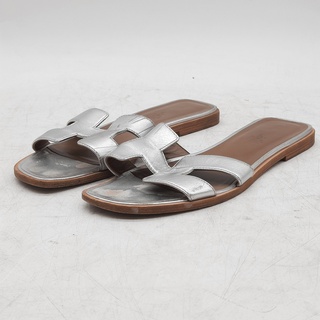 Paar slippers,  maat 38, Hermès