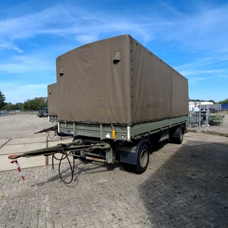 Aanhangwagen met huif, Netam Fruehauf, ANCR 10-105, 1989