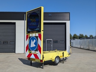 Verkeersveiligheids- en bewegwijzeringsaanhangwagen, VERDEGRO, VD3, 20