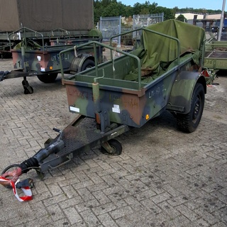 Aanhangwagen met huif, Aarding, 2017