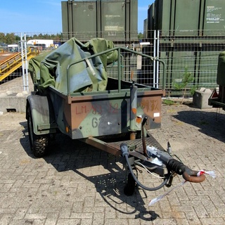 Aanhangwagen met huif, Gemco, 2074