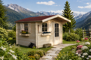 Tuinhuis, Servoz