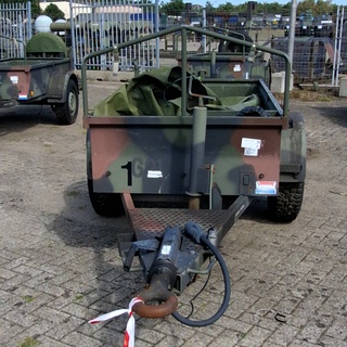 Aanhangwagen met huif, Gemco, 2017