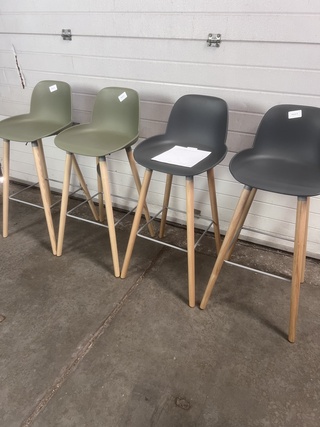 4x Barkruk, Zuiver, Albert Kuip