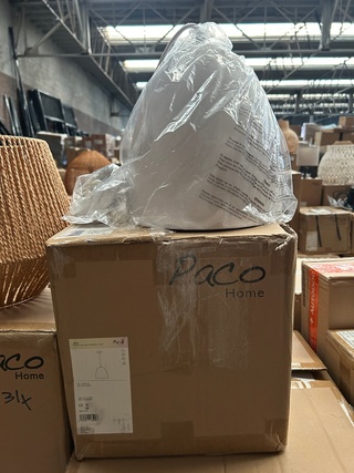 Pallet design verlichting ca. 31x Paco Home