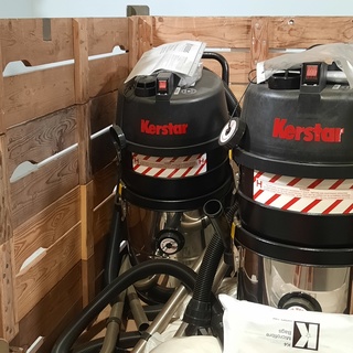3x Industriële stofzuiger, Kerstar, KV30/2H