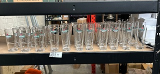 Ca. 37x Heineken glazen