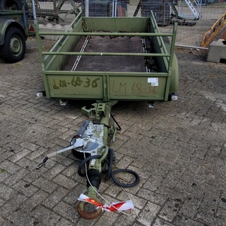 Aanhangwagen, tandemas, Saris, 10KN, 2004