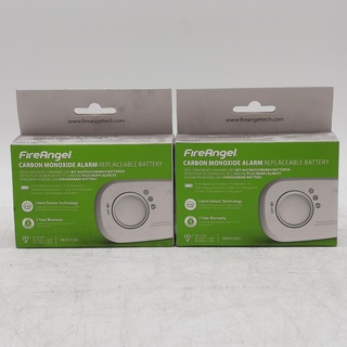 2x Rookmelder, FireAngel, Carbon Monoxide Alarm