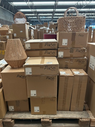 Pallet design verlichting ca. 20x Paco Home