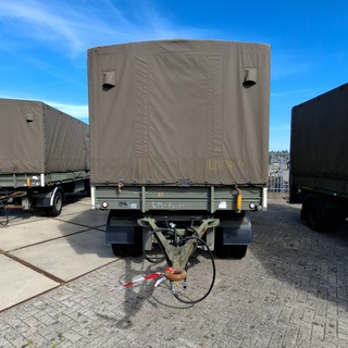 Aanhangwagen met huif, Netam Fruehauf, ANCR 10-105, 1989