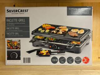 4x Raclette Grill SilverCrest