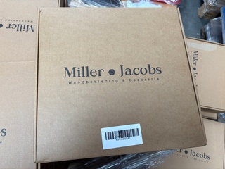Ca. 50x Wand Decoratietegel Miller&Jacobs, 30x30cm