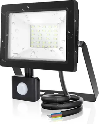 Led Projector 20W met Sensor – 1400 Lumen Aigostar, 8433325187408, zwa