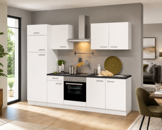 Design Keuken Inclusief Apparatuur, Carlos, wit