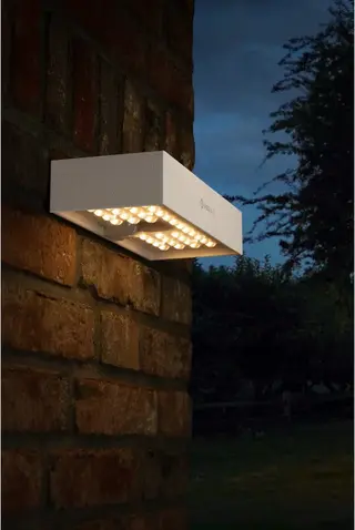 Ca. 80x Solar Led wall light 900LM Specilights, 8719699296404, wit/ gr