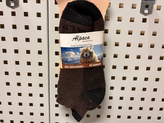 Ca. 108x Sokken Alpaca, All-Season, Brown
