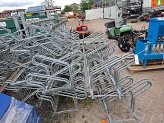 Ca 11x metalen fietsenrek