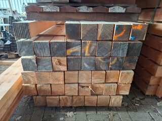 Ca 45x Douglas balk 12x12cm