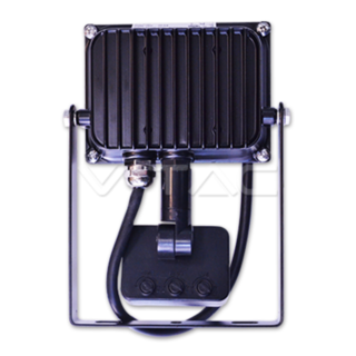 9x 10W Led Bouwlamp met Sensor V-tac, 3800157605731, zwart