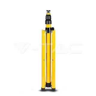 8x Tripod Statief voor Led Breedstralers V-tac, 3800230626202, geel