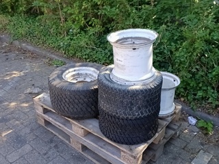 6x Velg t.b.v. Toro maaimachine
