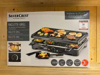 4x Raclette Grill SilverCrest